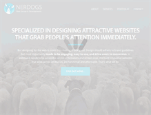 Tablet Screenshot of nerdogs.com